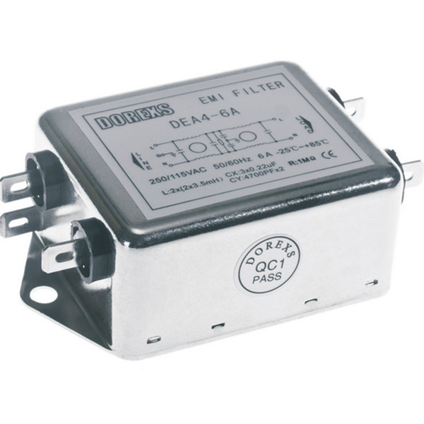 DEA4 -6A emi line filter
