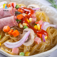 Nouilles de konjac séchées biologiques 100% naturelles, compatibles Keto et Paléo, en forme de fettuccine, en sachet, pour enfants et adultes