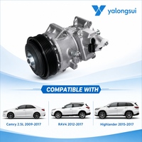 Compresseur de climatisation de voiture 12V R134a pour Toyota Camry RAV4 Highlander 2012-2017 88310-0R014 88310-42330 88310-42331
