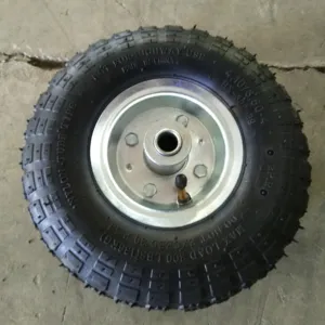 Carro de mano neumático de 10 pulgadas, <span class=keywords><strong>rueda</strong></span> de <span class=keywords><strong>4</strong></span>,10/3,50-<span class=keywords><strong>4</strong></span> ruedas, para jardín - Product Image 1