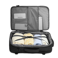 Sac à dos pour ordinateur portable multifonctionnel extensible de luxe imperméable grande capacité 180 °   Nouveau sac à dos de voyage professionnel pour hommes