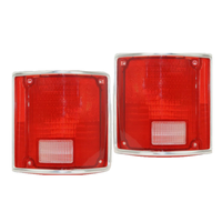 Feu arrière pour 1975-1986 Chevrolet C10 feux arrière lentille feu arrière feux de freinage systèmes d'éclairage automatique 5968330 GM2800122