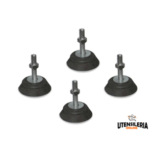 Pie antivibración Fischer para aires acondicionados montados en el suelo (4 uds) - Product Image 1