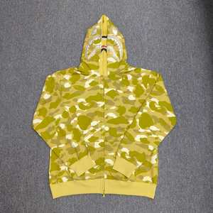Vente en gros : Sweat à capuche Hipster Camouflage Ape-Man brodé à motif bouche de <span class=keywords><strong>requin</strong></span>, version haute qualité 1:1, design Bathing Ap, Sweat à capuche Sharke - Product Image 6