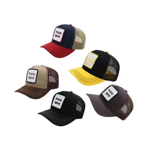 Wholesale Custom Logo Mesh Hat Animal Farm Trucker Baseball Sports Outdoor Snapback Baseball Hat