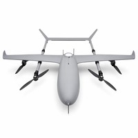 FY-VT10 FY-TECH Plateforme de relevé à aile fixe 4 axes en fibre de carbone, système de cartographie par photogrammétrie GPS RTK, 10 kg, 180 min, 1 an