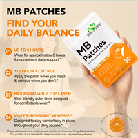 SOLOTREE Patchs transdermiques végétaliens à base de plantes pour l'équilibre hormonal, pour hommes et femmes, favorisant la concentration et la vitalité - Vente en gros