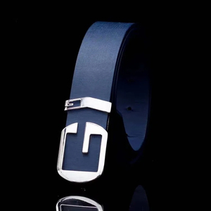 Lannyqveen-Cinturón de cuero de imitación con hebilla de aleación para hombre, unisex, venta al por mayor - Product Image 3