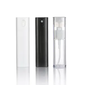 New Design 10ml Square Pocket Sized Perfume Use and Oral Pump Spray Sealing Type Glass Bottle