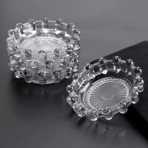 Cendriers en verre <span class=keywords><strong>de</strong></span> luxe, cendrier à cigares en cristal personnalisé, cendrier pour hôtel et bureau, cendriers en cristal en gros - Product Image 5
