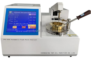 PROBADOR DE ACEITE SUPERIOR Probador de punto de inflamación de copa abierta de 2017 Pantalla LCD táctil a color de 7 pulgadas Detección diferencial de termopar Conforme - Product Image 4