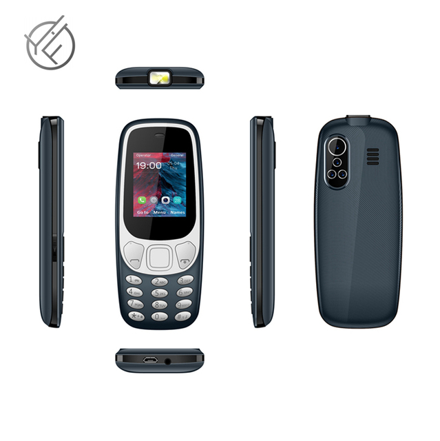 New Arrival 1.77 Inch Screen Strong Torch Small Mobile Button Phones Itel for Old People