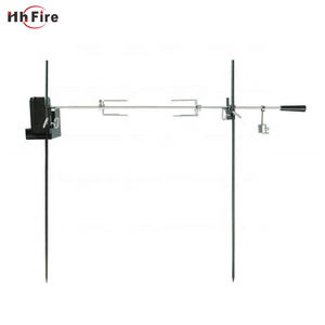 Kit de rôtisserie électrique universel en acier inoxydable pour <span class=keywords><strong>barbecue</strong></span> avec moteur - Product Image 4