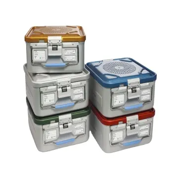Aluminum Container with Long Term Filters for Sterilization Autoclave sterilization tray sterilization box