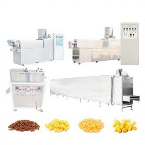 Équipement de fabrication de pâtes automatique en acier inoxydable Riccioli personnalisable, extrudeuse à vis simple, technologie de texture spirale bouclée - Product Image 1