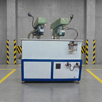 Machine de perçage automatique CNC à double broche, perceuse à colonne multi-stations à double tête avec moteur et roulement