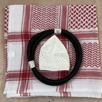 Conjunto de pañuelo musulmán-árabe de gran venta para hombres de Dubái, Arabia Saudita y Oriente Medio