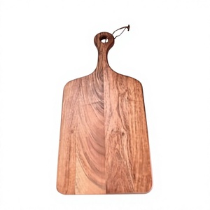 Acacia Chopping Board With Handle For Home Kitchen Use Countertop Display Eco Friendly Food Grade Scratch Resistance - Product Image 1