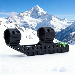Support de lunette optique réglable en aluminium BANGBANG - 20 mm, hauteur centrale de 1,4 pouce, haute qualité, calibration horizontale, optique extérieure - Product Image 1