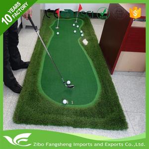 Tapis <span class=keywords><strong>de</strong></span> <span class=keywords><strong>golf</strong></span> portable sur mesure en gazon artificiel pour entraînement intérieur/extérieur, idéal pour la maison, le bureau et le jardin - Product Image 5
