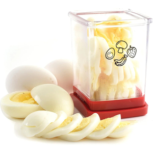 Fruit Vegetable Speed Slicer with Push Plate Manual Cup Cutter Portable Banana Strawberry Slicing Tool <b>Kitchen</b> <b>Accessories</b> - Product Image 2