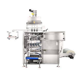 Máquina de Envasado Vertical Multifunción de Alta Velocidad con Sellado de 4 Lados para Bolsas de Palitos de Alimentos, Frutos Secos, Granos y Chile en Polvo - Product Image 1