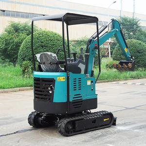 Mini-excavatrice certifiée CE, fabricant chinois, mini-pelle de 2 tonnes, capacité de 1,8 tonne, 0,8 tonne, type chenille, moteur principal, pompe - Product Image 2