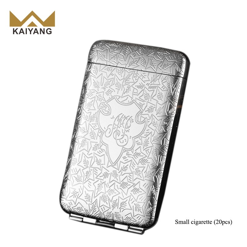 Portasigarette In Metallo Con Strass - Design Elegante E Compatto