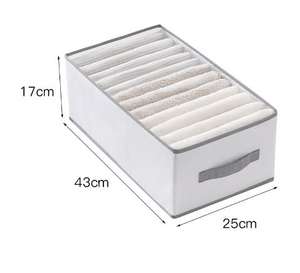 แผ่นแบ่งชุดหลายชิ้นแบบไม่ทอสำหรับจัดเก็บชุดชั้นใน - Product Image 6