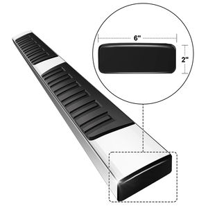 Marchepieds latéraux robustes en aluminium Qianyu pour pick-up F-150 2015-2024, ensemble complet avec fixation par vis - Product Image 5