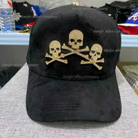Gorra de Béisbol Bordada con Chip NFC El Barbas 2026, Gorras Negras de Gamuza con Cierre a Presión Sad Boys para Hombre, Gorra Canelo
