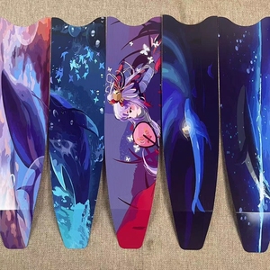 Pinne da Immersione Personalizzate con Motivo su Misura in Fibra di Vetro Trasparente per Snorkeling Subacqueo, Apnea e Pesca Subacquea - Product Image 3