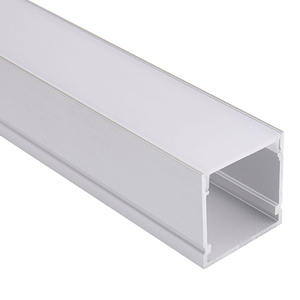 Profilé en aluminium en forme de U, cube infini en aluminium, canal LED, blanc, produits de haute qualité avec technologie de pointe, 25*25 mm - Product Image 1