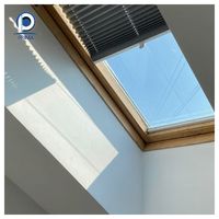 Fenêtre de toit rétractable en aluminium métallique OEM d'usine, pare-vent, en verre trempé, pour terrasses, véranda, villas