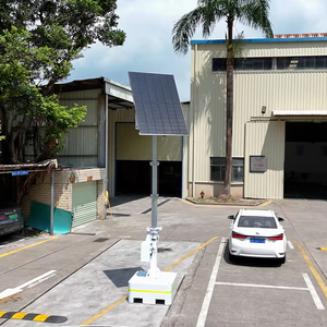 Biglux di động CCTV Trailer năng lượng mặt trời tháp CCTV 4G Hệ thống Giám sát camera an ninh với máy phát điện năng lượng mặt trời di động cho bãi đậu xe - Product Image 5