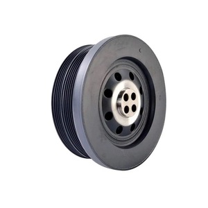 Poulie de courroie trapézoïdale pour vilebrequin BMW E46, alésage 50 mm, 3 rainures, en acier, pièces de réparation de machines - Product Image 2