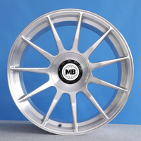 Rines Monobloque Forjados de Alto Rendimiento, Rines de Aleación Personalizados de 15-24 Pulgadas 5X112 5X120, Rines Ligeros y Duraderos para Automóviles