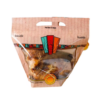 Sac de poulet rôti rôti rôtissoire emballage imprimé en plastique laminé alimentaire micro-ondes chaud Anti-buée sacs de poulet rôti