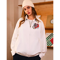 Patch en feutre non tissé brodé thermocollant personnalisable, motif amusant rouge et noir, en forme de cœur, pour vêtements, sacs et chapeaux