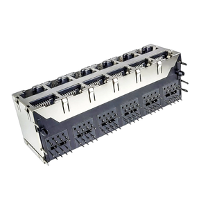 Linguetta-su RJ45 Jack modulare IEEE 802.3af/at della rete 1X1 con il