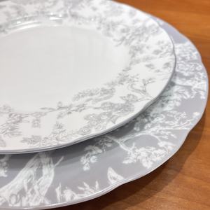 Juego de Vajilla de Porcelana Fina con Diseño Dorado Moderno y Lujoso, Plato de Presentación de Cerámica, Venta al Por Mayor de Fábrica - Product Image 6