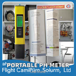 0.0-14.0ph रेंज ओएम और ओडम के साथ पेशेवर पोर्टेबल डिजिटल ph मीटर पेन टाइप टेस्टर - Product Image 3