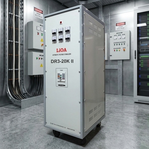 Regulador de Voltaje Automático Trifásico de CA Industrial de 20 kVA, Tipo Motor DR3-20KII, para Máquinas de Impresión CNC - Product Image 4
