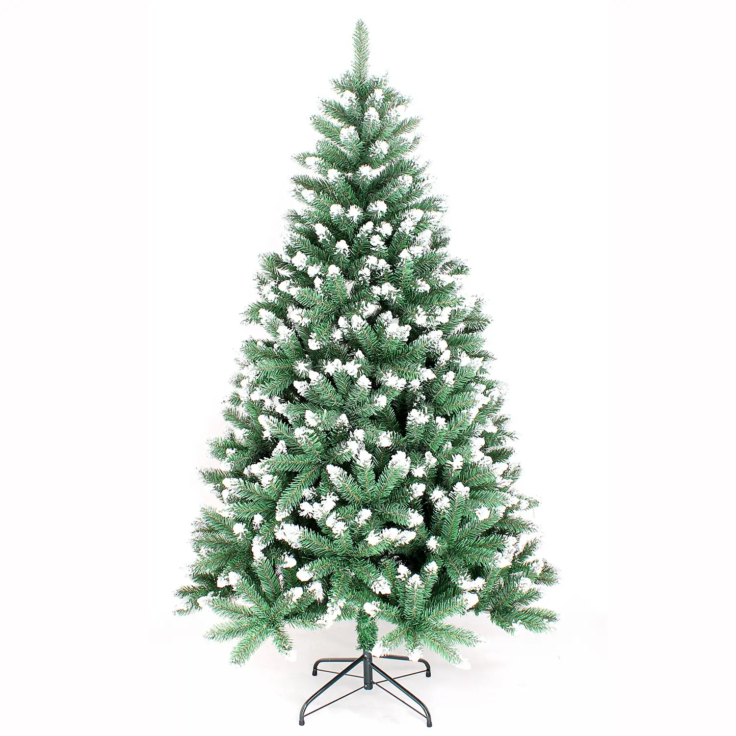 メーカー卸売モダン7フィート8フィートPEPVCプリライト群がった大きな白雪姫XMAS Ledライト人工クリスマスツリー