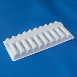 ถาดพลาสติกใส PVC แบบใช้แล้วทิ้ง หนา 1 มม. ผลิตจากวัสดุรีไซเคิล ยี่ห้อระดับนานาชาติ สำหรับเก็บยาแอมพูล - Product Image 6