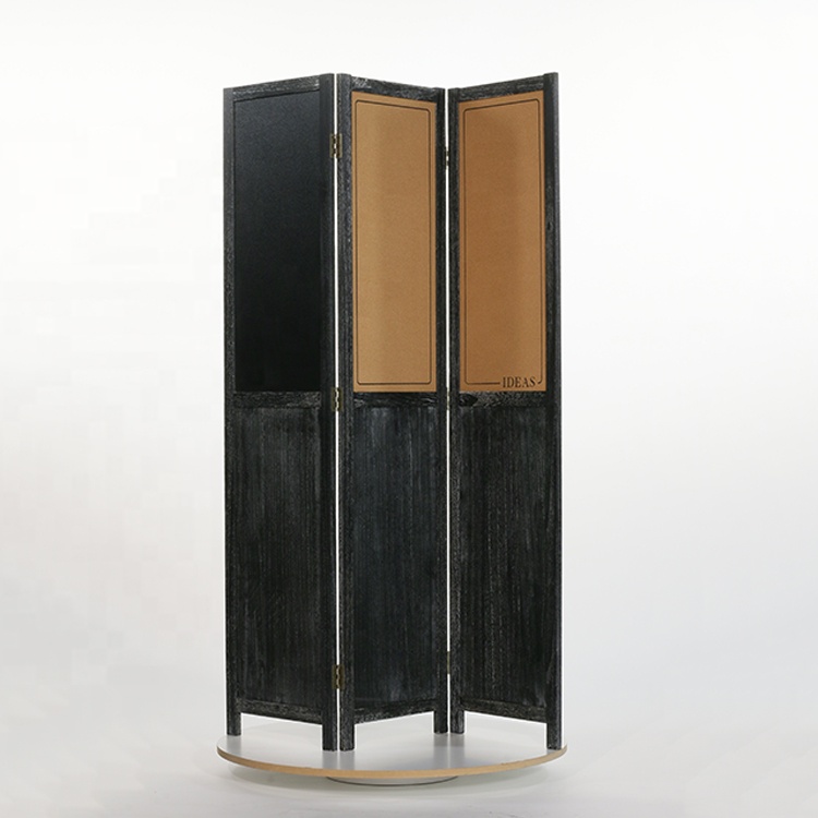 Лидер продаж, низкая оптовая продажа, винтажный деревянный складной экран, портативные складные двери, разделители для комнаты, бамбуковые поделки