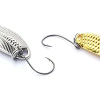 Mini cuillère en métal Spinnerbait Jigging Lure 1,5g-3,5g pour la pêche en mer, en bateau, en rivière, en eau salée, ciblant le poisson-chat
