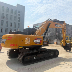 Excavadora Mediana SANY SY215C con Motor Cummins/Isuzu, Certificación EPA y CE, Máquina de Movimiento de Tierras para Minería de 22 Toneladas - Product Image 1