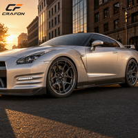 Jantes monobloc forgées sur mesure à cinq branches 19-20 pouces 5x114.3 66.1 compatibles Q50 Q60 G37 Skyline JDM ODM Nouveauté