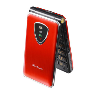 Nhà Máy Giá Tùy Chỉnh Logo 2.8 Inch Màn Hình Lớn 3G Lật Tính Năng Cơ Bản Điện Thoại Mở Khóa Điện Thoại Di Động - Product Image 1